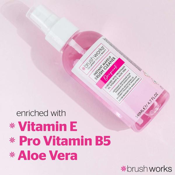 Brushworks Instant Makeup Brush Cleaner - 140ml