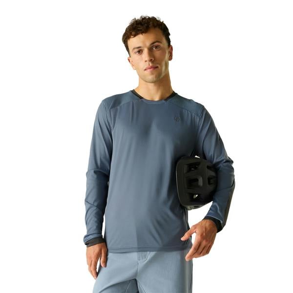 Dare 2B Mens Trackstand Ace Long-Sleeved T-Shirt - Mercury - 