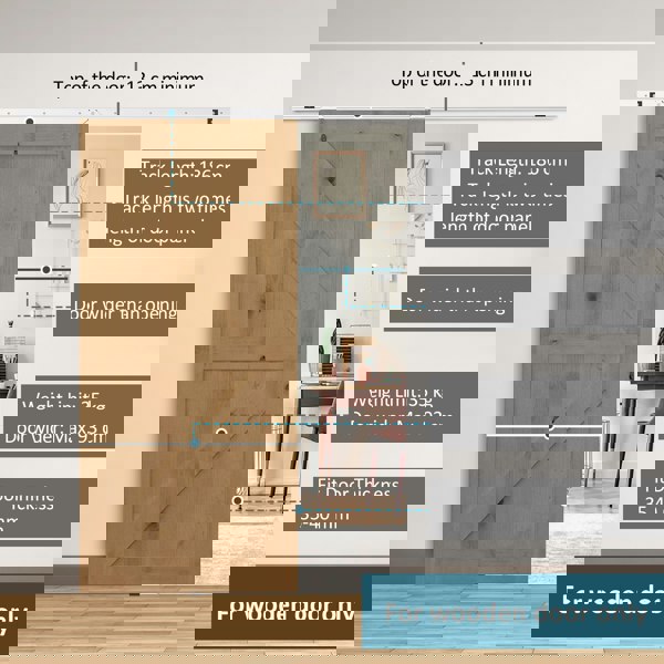 Sliding Door Hardware Kit