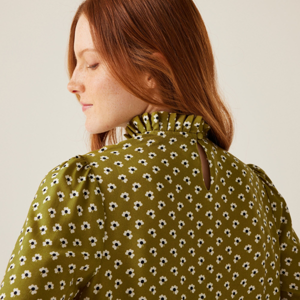 Regatta Women's Orla Kiely Clover Winter Blouse - Olive