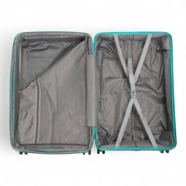 Snowball Lightweight 8 Spinner Wheels Expandable Hard Shell Luggage