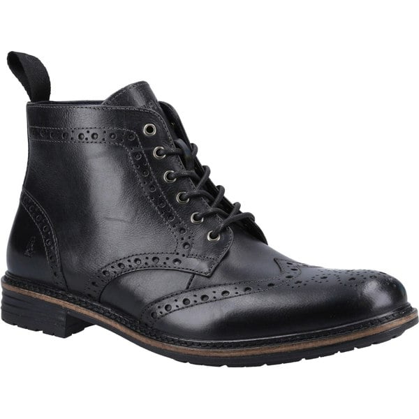 Hush Puppies Joshua Brogue Men's Boots in Black