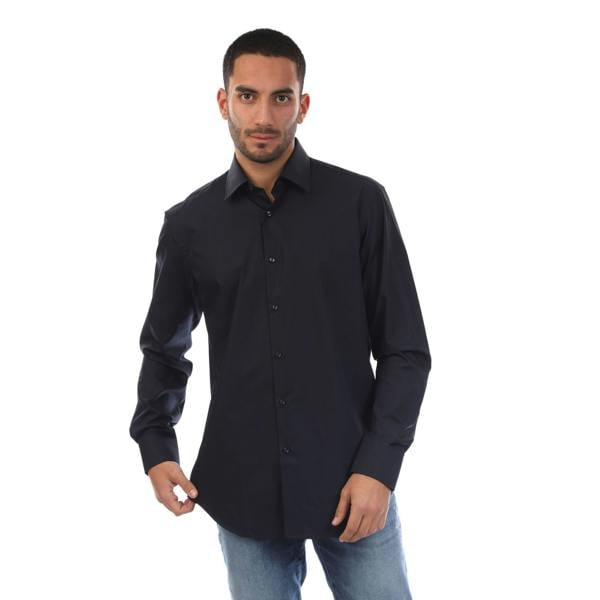 Boss Mens H-Joe-Kent Shirt - Dark Blue - 