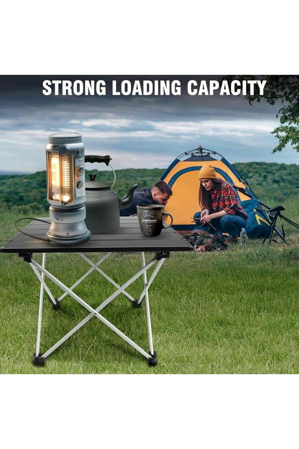 Dyzi 90x60x45cm Folding Picnic Table Weather-Resistant with Carry Bag