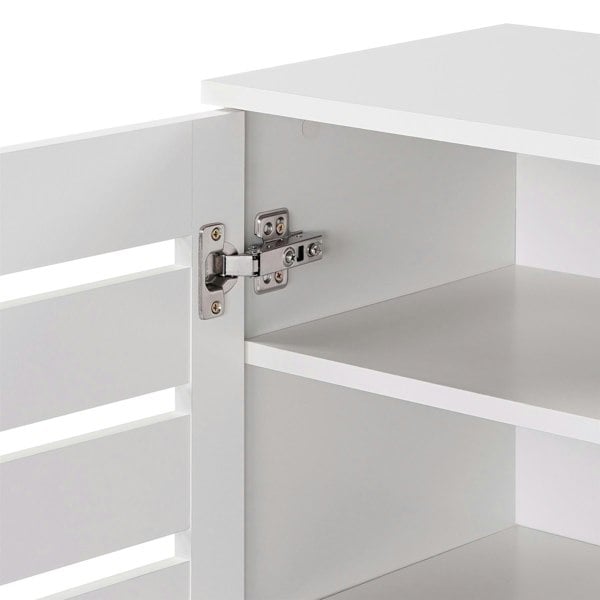 Swish Furniture Euston Modern 2 Door Shoe Storage Cabinet