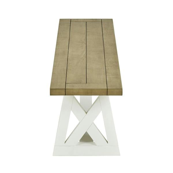 Statement Furniture Oxford Bench Wooden Dining Bench Seat