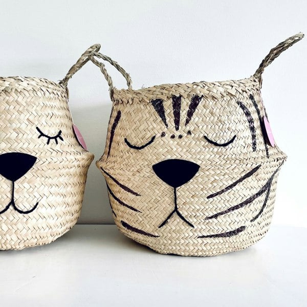 Natural Tiger Basket - Large - Bellybambino