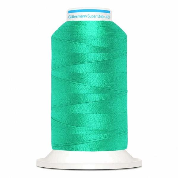 Gutermann Super Brite Polyester 40 Embroidery Thread 1000m Polyester Thread Suitable For Embroidery