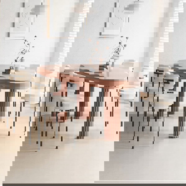 Tammy Dining Table, Brown-Ritconcept-Rit Concept