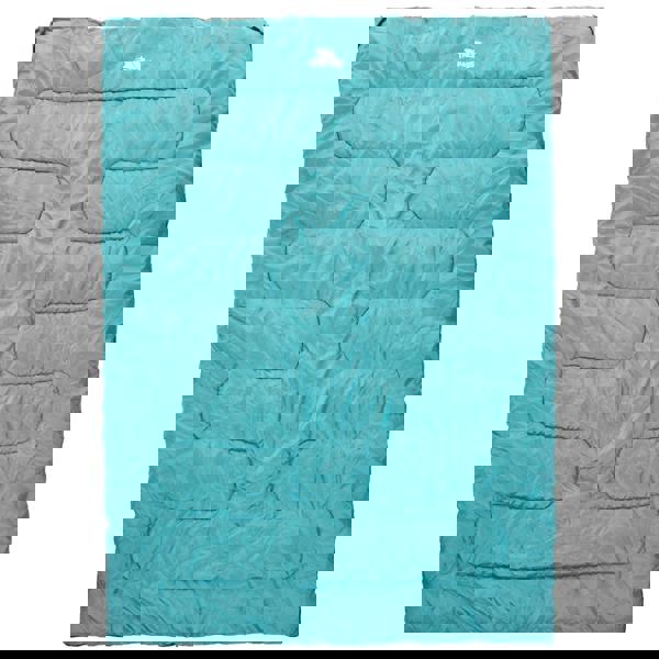 Trespass Catnap 3 Season Double Sleeping Bag - Jade - 