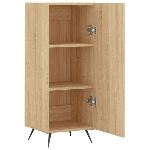 Berkfield Sideboard Sonoma Oak 34.5x34x90 cm Engineered Wood