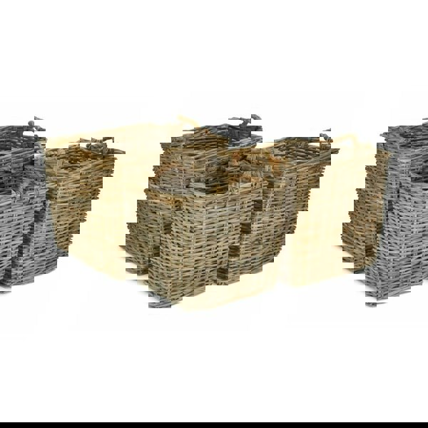 Rattan Log Basket