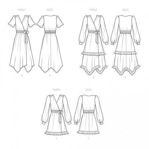 Simplicity Sewing Pattern 9639, Dresses for Women, H5 (6-8-10-12-14) - Intermediate