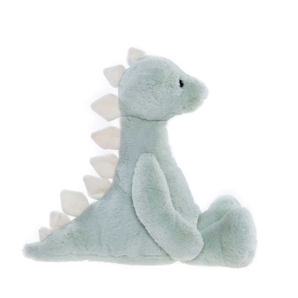 Charlie Bears Stevie Stegosaurus - Bear & Me Peppermint Green L Stuffed Animal Dinosaur Plush Toy