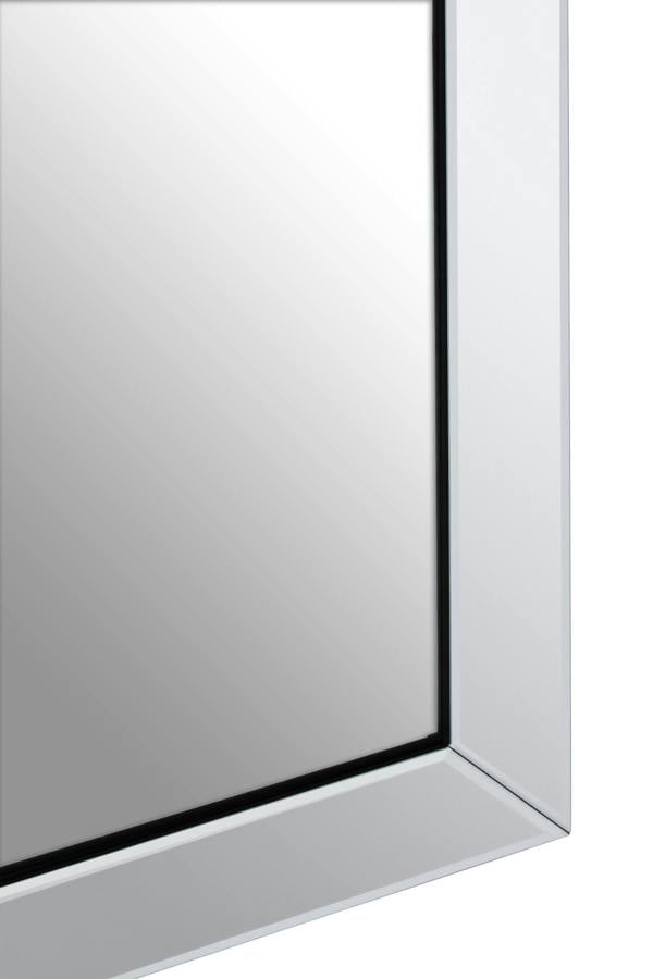Interiors by Premier Sana Medium Rectangular Wall Mirror with Bevelled Frame