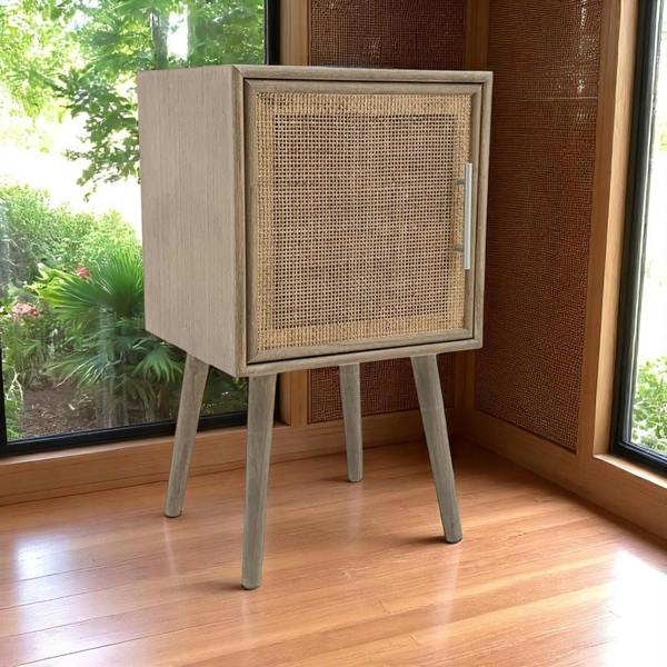 70CM WOODEN BEDSIDE TABLE