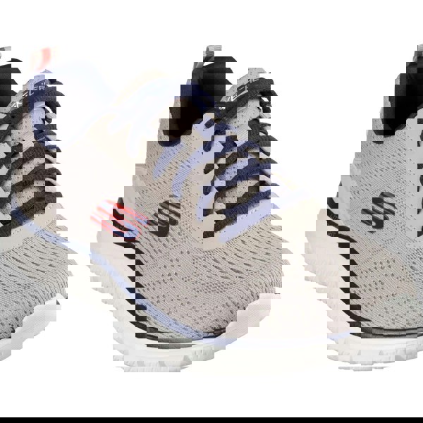 Skechers Track Leshur Polyester Men's Taupe/Navy Trainers