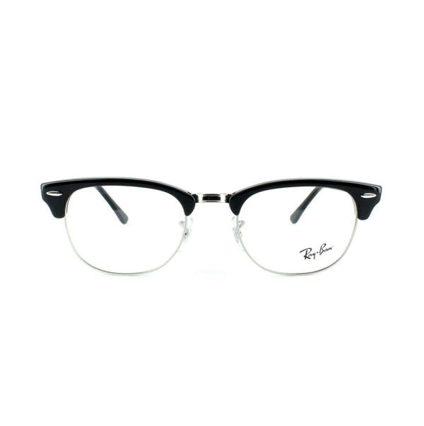 Ray-Ban Glasses Frames 5154 Clubmaster 2000 Shiny Black 49mm