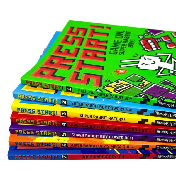 Press Start! Series 7 Books Collection by Thomas Flintham
