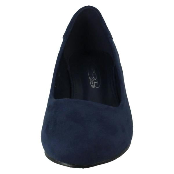 Spot On Ladies Spot On Wedge Heel Shoes F90157