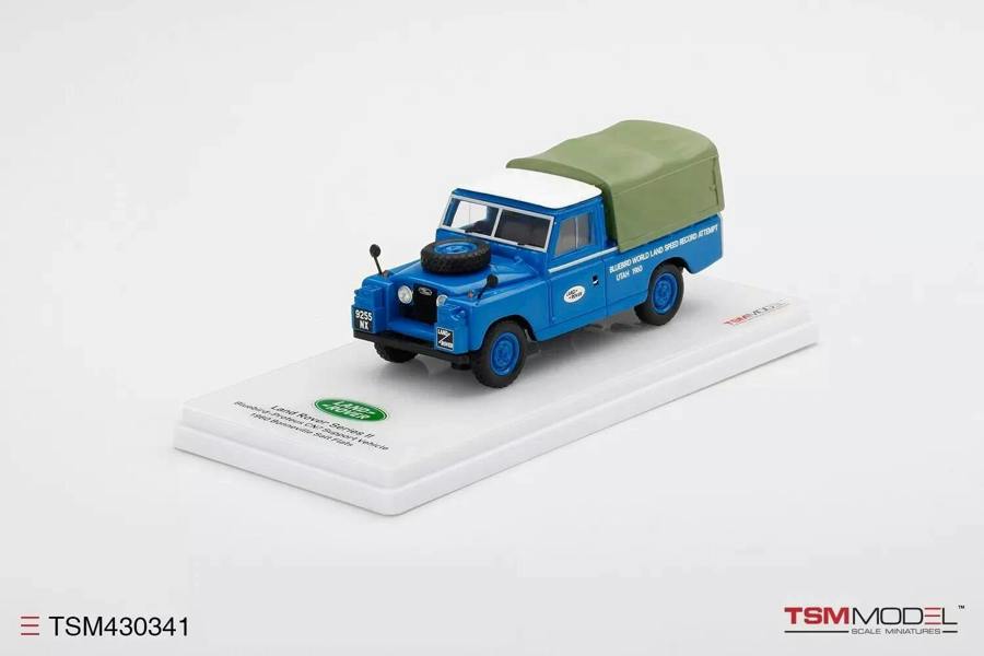 MCSlots Land Rover Series II Bluebird-Proteus CN7 Support Vehicle 1960 Bonneville Salt Flats 1:43 Scale TSM430341