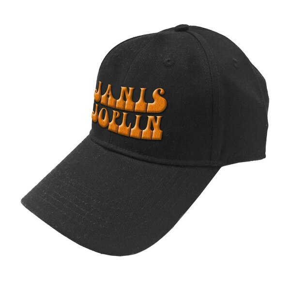 Janis Joplin Orange Logo Strapback