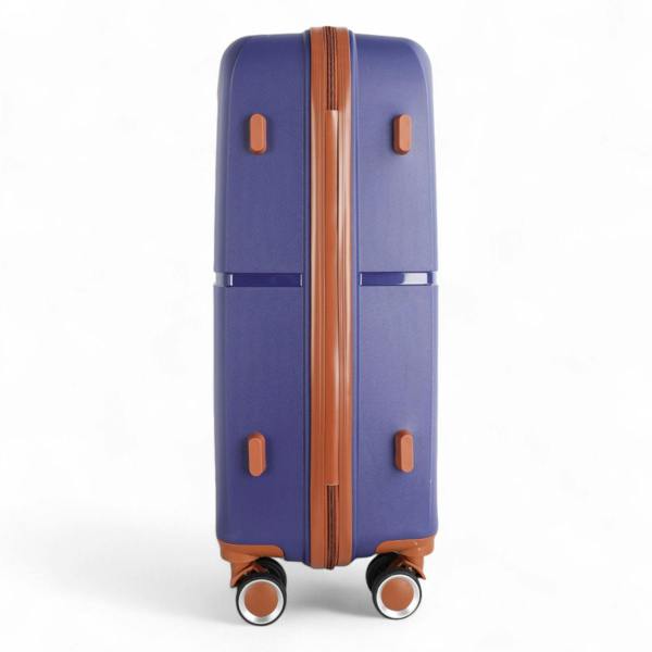 Infinity Luggage Strong Hard Shell Suitcase Set 8 Wheel Cabin Luggage Holiday Travel Case
