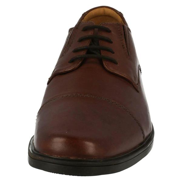 Clarks Mens Clarks Formal Lace Up Shoes Tilden Cap