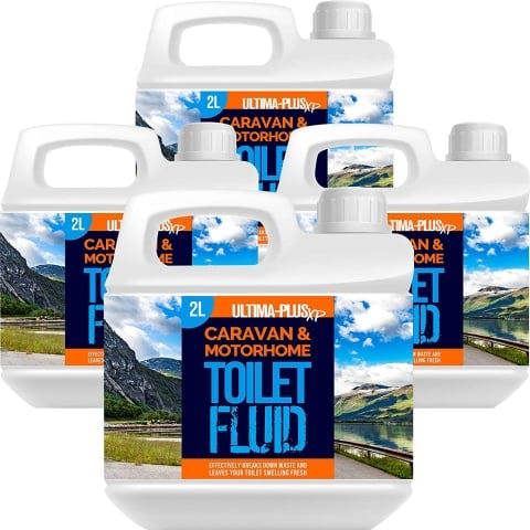 Ultima Plus XP Ultima-Plus XP Caravan & Motorhome Blue Toilet Chemical Fluid Solution Cleaner 8L