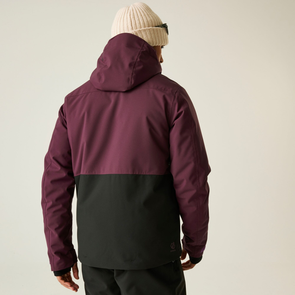 Dare 2B Mens Baseplate III Ski Jacket - Black/Fig