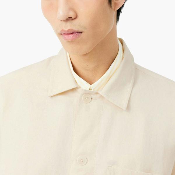 Lacoste CH1841 Linen Blend Overshirt