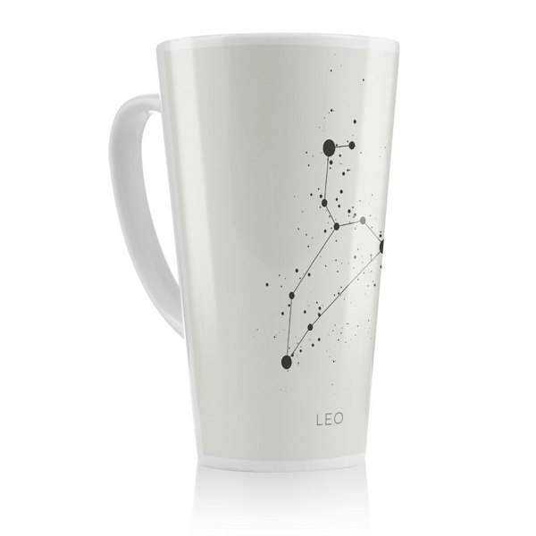 Benjamin Tate Design Star Constellation Zodiac Leo Dining Latte Mug