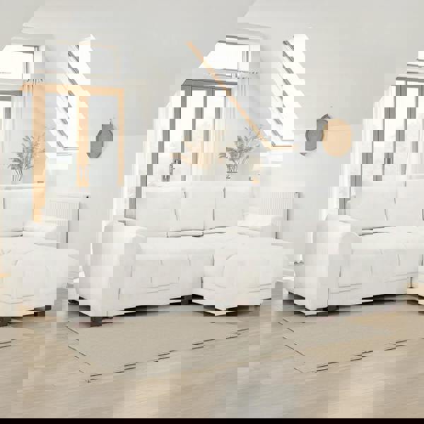 Furnishings For Less Zura Plush Velvet Large 3 Seater L Shaped Universal Corner Sofa Bed