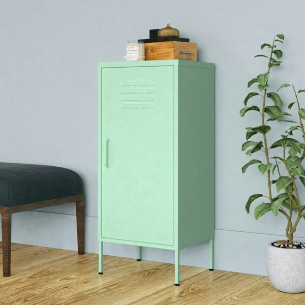 Berkfield Storage Cabinet Mint 42.5x35x101.5 cm Steel