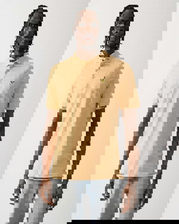 Lyle & Scott Plain Mens Polo Shirt SP400VOG - X596 Sherbet