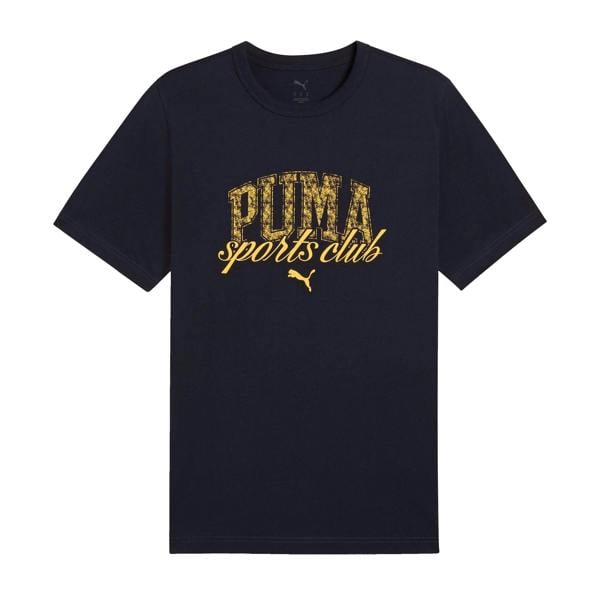 Puma Unisex Adult Class Graphic Print T-Shirt - Navy - 