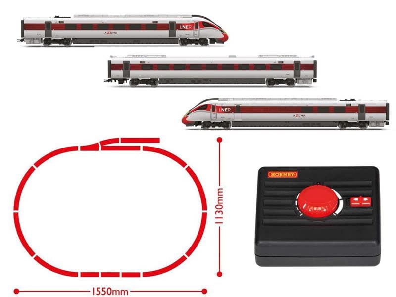 Hornby LNER Azuma High Speed Train Set