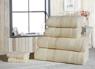 HomeSpace Direct Noble Velour 6 Piece Bath Towel Bale