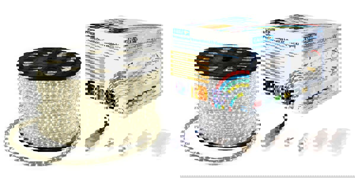 Eagle Ice White 45M Static Led Rope