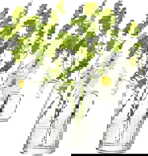 LSA Glass Tealight Holder with Handle 9cm Clear