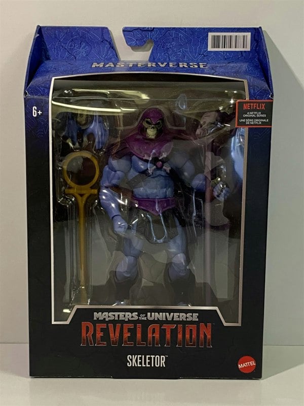 skeletor masters of the universe revelation masterverse mattel gyv10