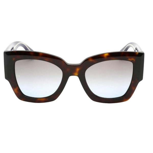 Tommy Hilfiger Mens Thick Sunglasses - Dark Havana Brown - 
