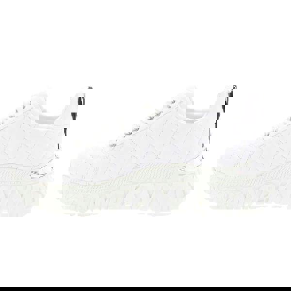 DKNY Womens/Ladies Lathen Lace Up Trainers - White - 