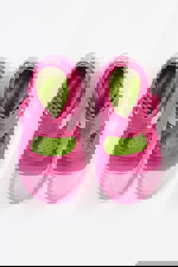 Turtl Kids' Recycled Sports Sandals in Raspberry & Pink