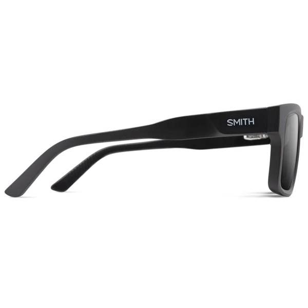 Smith Sunglasses Strand 003 6N Matte Black ChromaPop Polarized Black