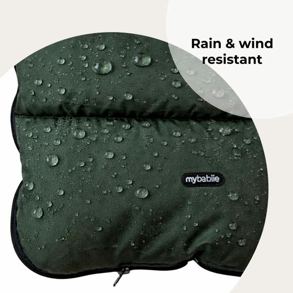 My Babiie Universal Footmuff - Forest Green