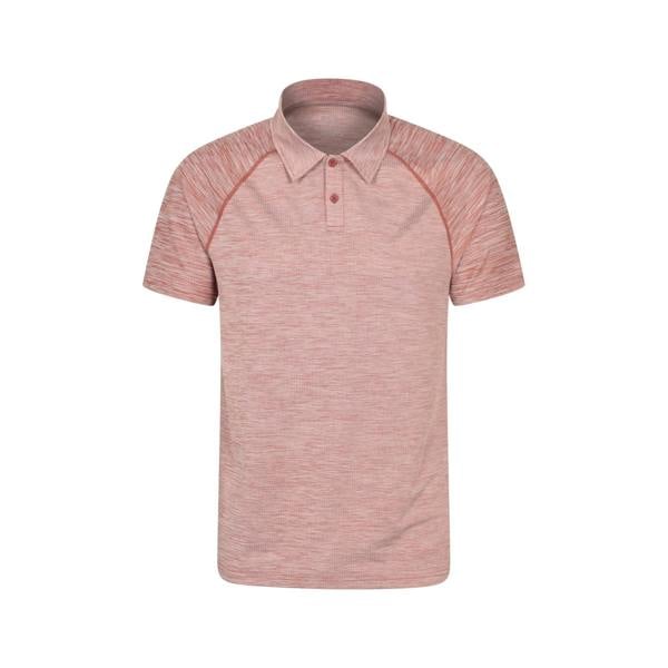 Mountain Warehouse Mens Nova Polo Shirt - Rust - 