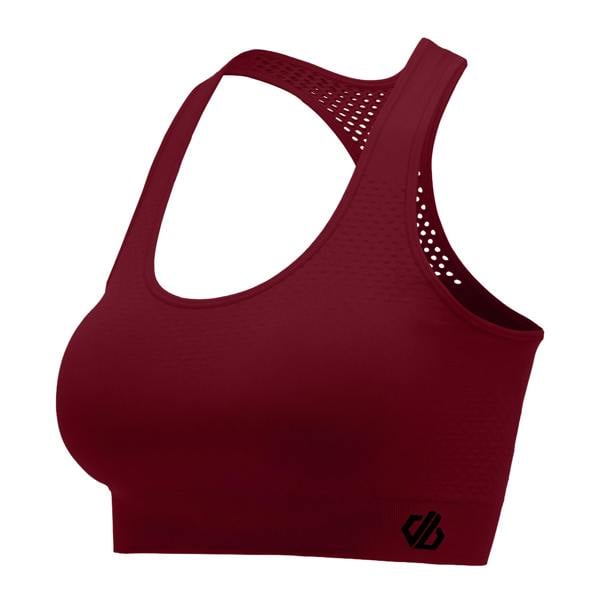 Dare 2B Womens/Ladies Dont Sweat It II Sports Bra - Tibetan Red - 