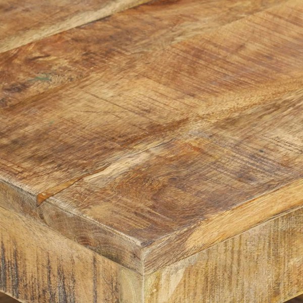 Berkfield Coffee Table 45x45x40 cm Solid Wood Mango