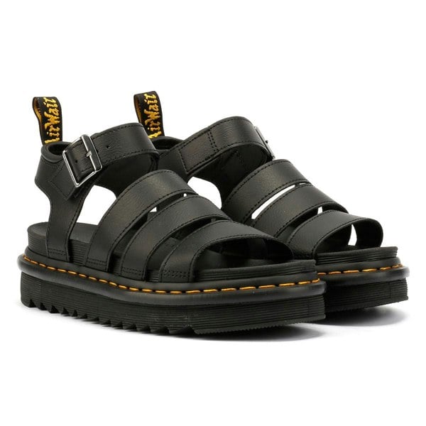 Dr. Martens Blaire Athena Leather Women's Black Sandals
